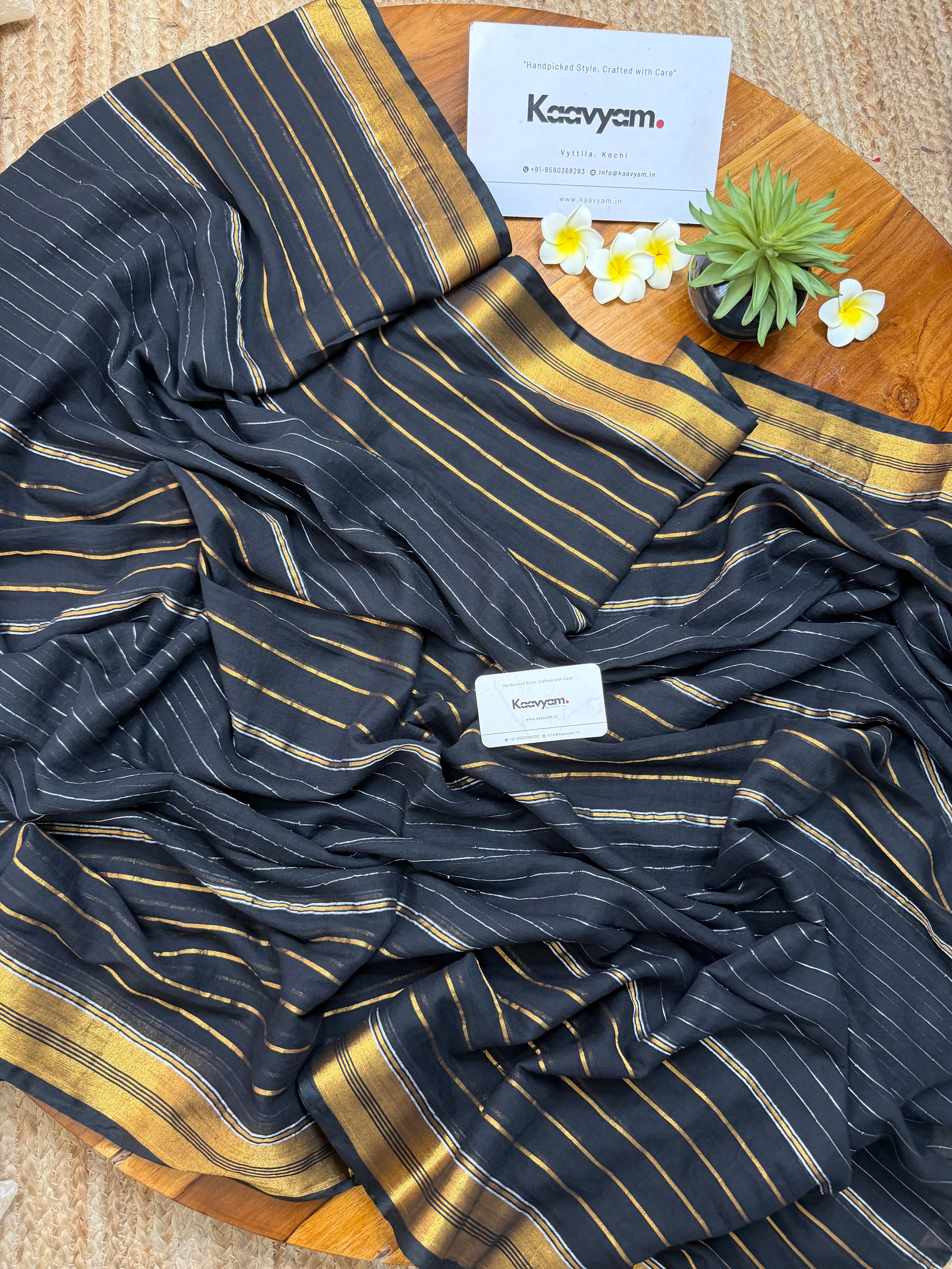Yamini Kasav Mul Cotton Saree
