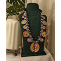 Coin Painted Long Necklace