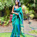 Diamond Zari Maheshwari Silk Saree
