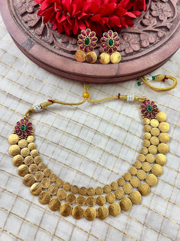 Padma Coin Necklace