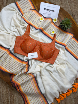 Varna Kasav Saree