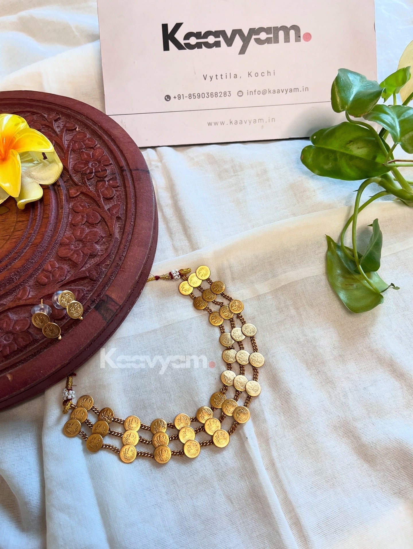 Coin Choker & Earrings