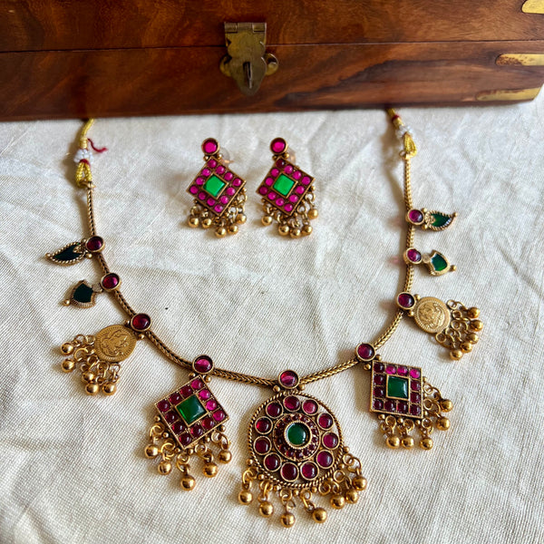 Lakshmi Coin Heritage Necklace