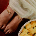 Lotus Anklets