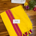 Manjal Mul Cotton Saree