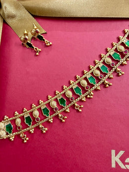Clover Palakka Layer Choker