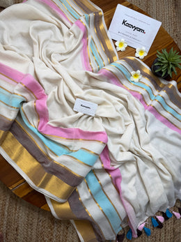 Candy Kasav Mul Cotton Saree