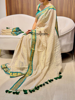 Mayura Stripes Kanchi Saree