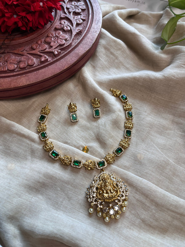 Laxmi AD Necklace