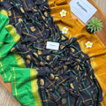 Midnight Magic Mul Cotton Saree
