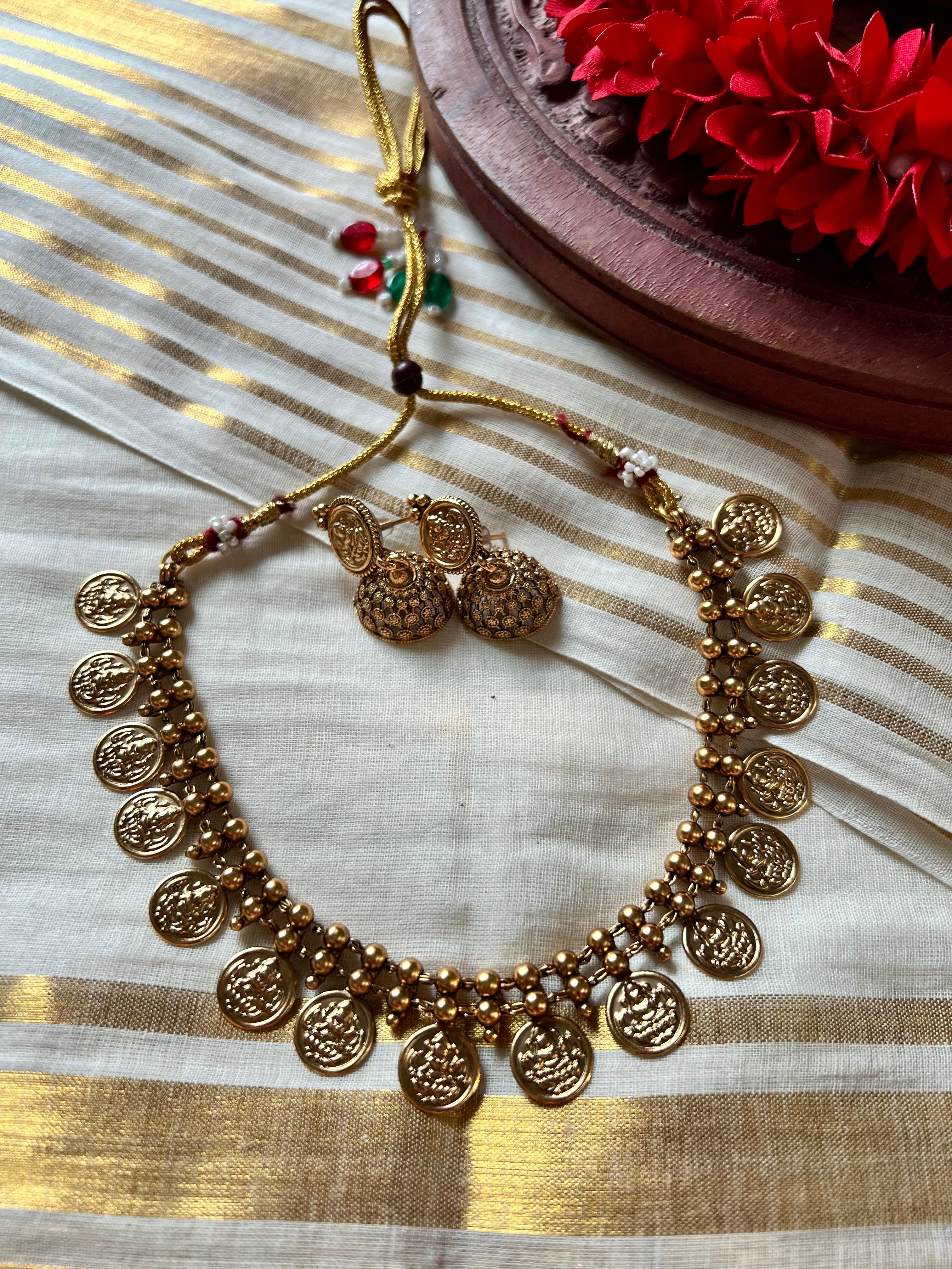 Laxmi Coin Necklace