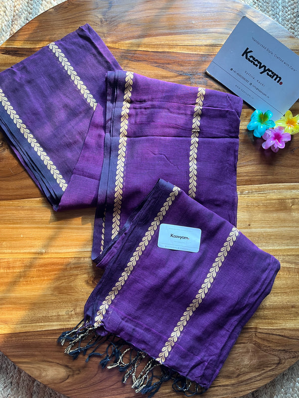Mul Cotton Jacquard Design Saree