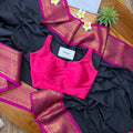 Nila Kanchi Mul Cotton Saree