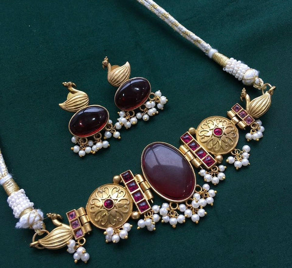 Swan Duel Tone Choker