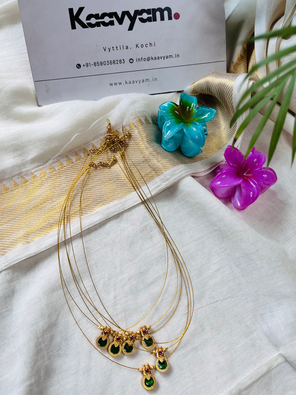 Invisible Chain Palakka Neckpiece