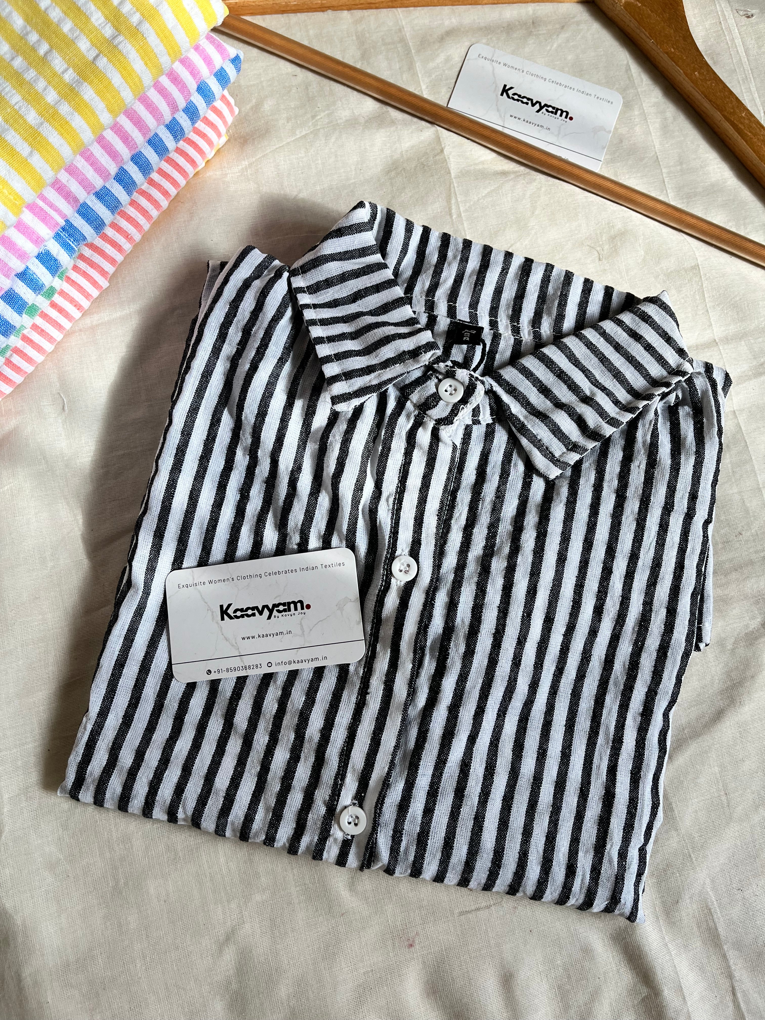 Oversized Stripe Shirt
