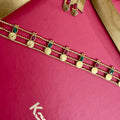 Tri Layer Coin Choker