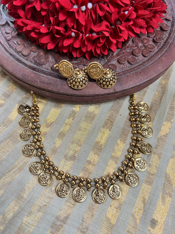 Laxmi Coin Necklace