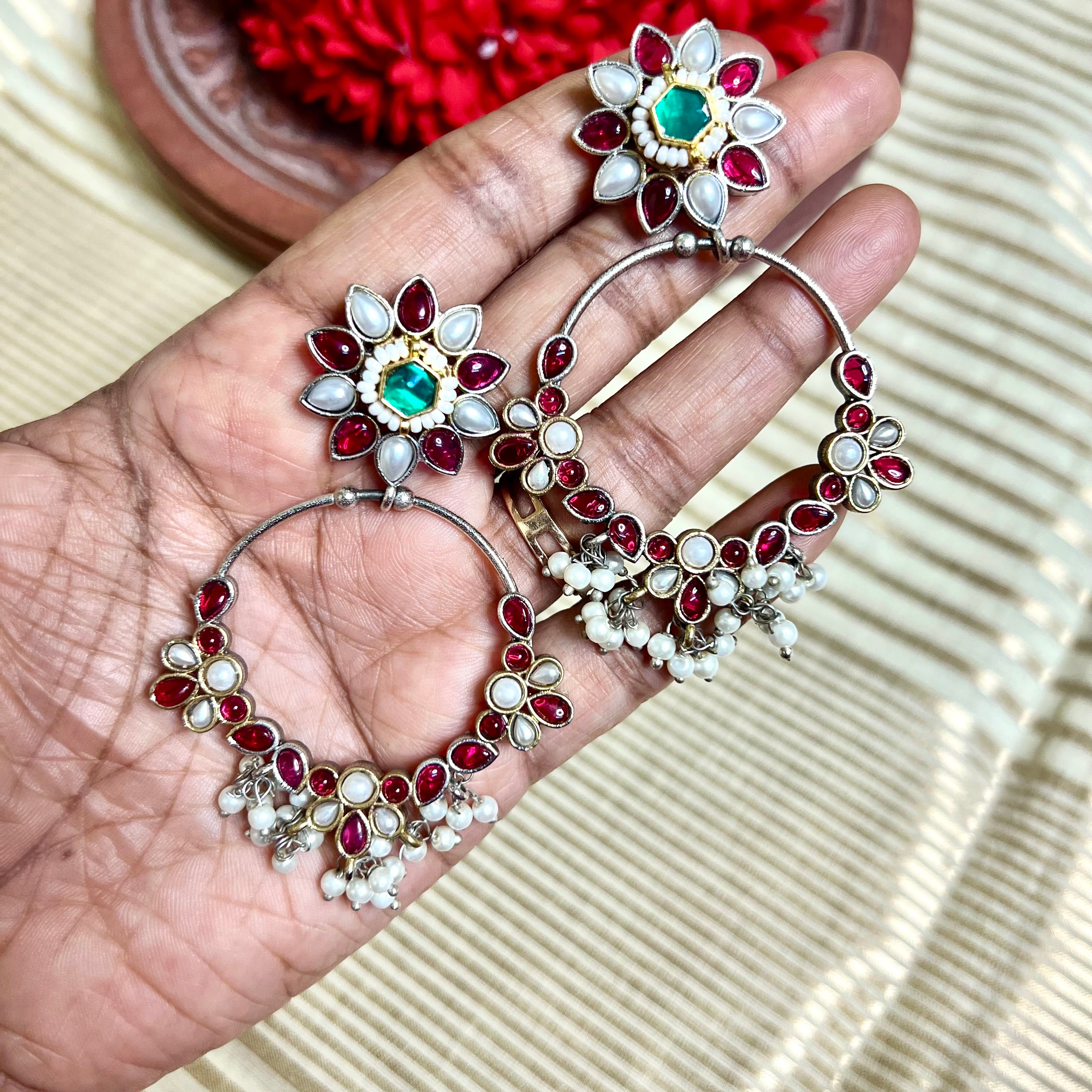 Blossom Hoops