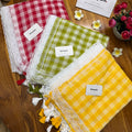 Check Whisper Mul Cotton Saree
