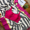 Pink Passion Kasav Mul Cotton Saree