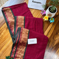 Maroon Mul Modal Saree