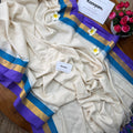 Ocean Blue Kasav Saree