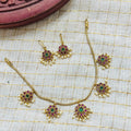 Flower Drop Necklace