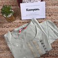 Pale green Roundneck Kurti
