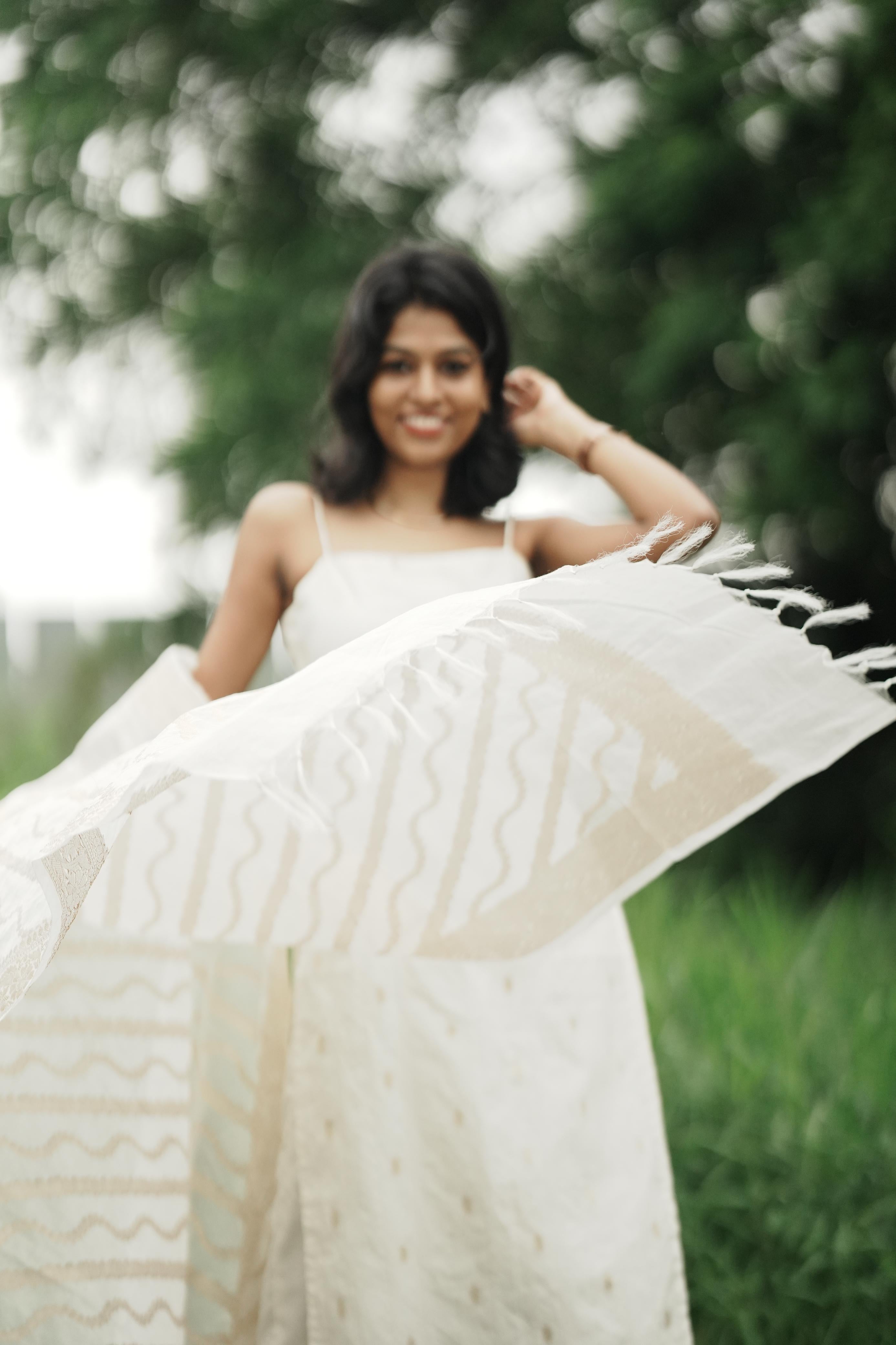 Banarasi Chanderi Silk Onam Suits
