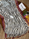 Stripe & Kanchi Mul Cotton Saree
