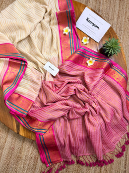 Kaveri Stripes Kanchi Saree