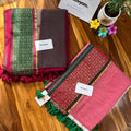 Cotton Silk Zari Contrast Border Saree - Manka