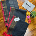 Black Mul Modal Saree