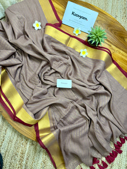 Dusky Kasav Saree