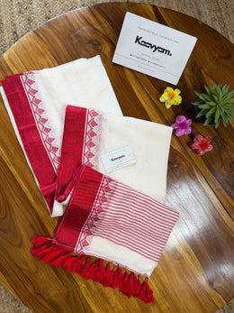 Kerala Kara Mul Cotton Saree