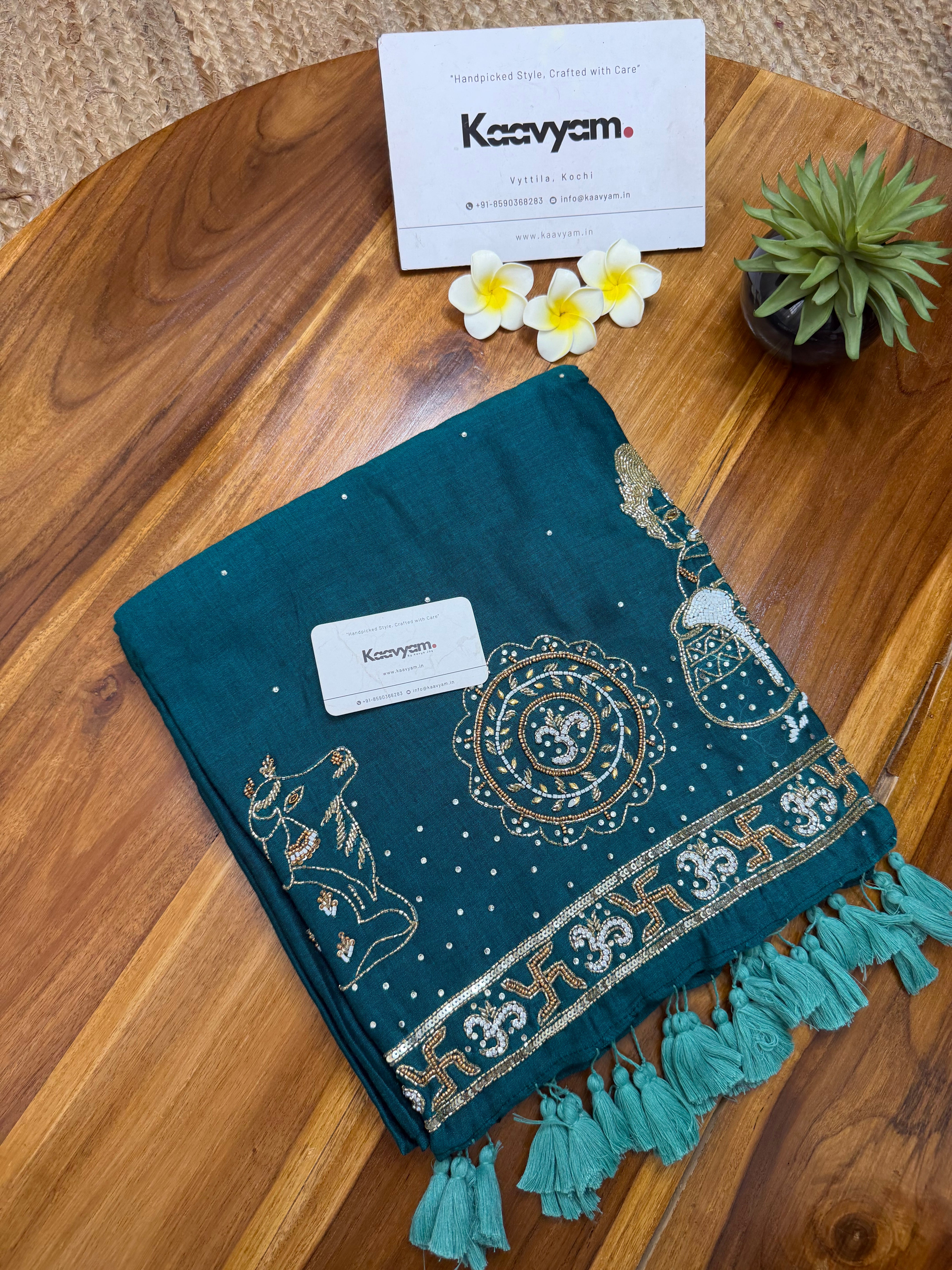 Vrindavan Handwork Saree