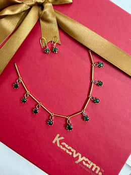Stone Drops Necklace