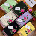Lotus & Bud Mul Cotton Saree