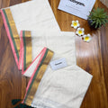 Classic Kasav & Kara Mul Cotton Saree