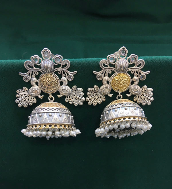 Mayura Duel Tone Jumka