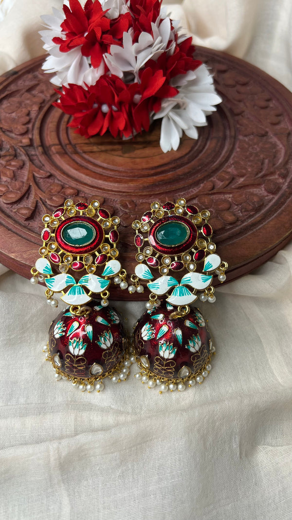 Meenakari Jumka
