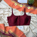 Citrus Kasav Mul Cotton Saree