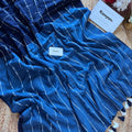 Mul Cotton Silver Check Saree
