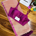 Tissue Dualtone Saree