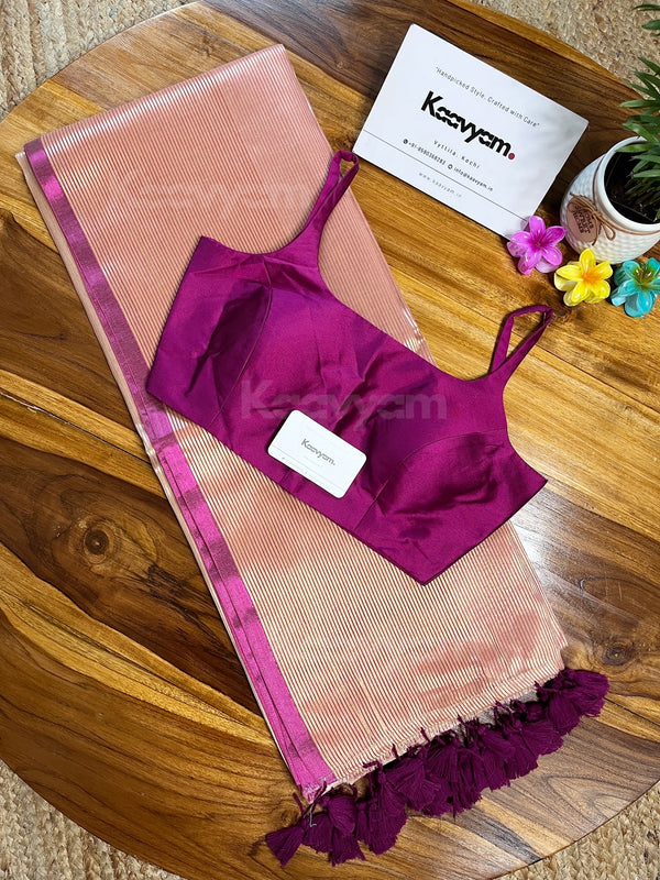 Tissue Dualtone Saree