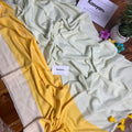 Yellow Casual Mul Cotton Saree - Manka