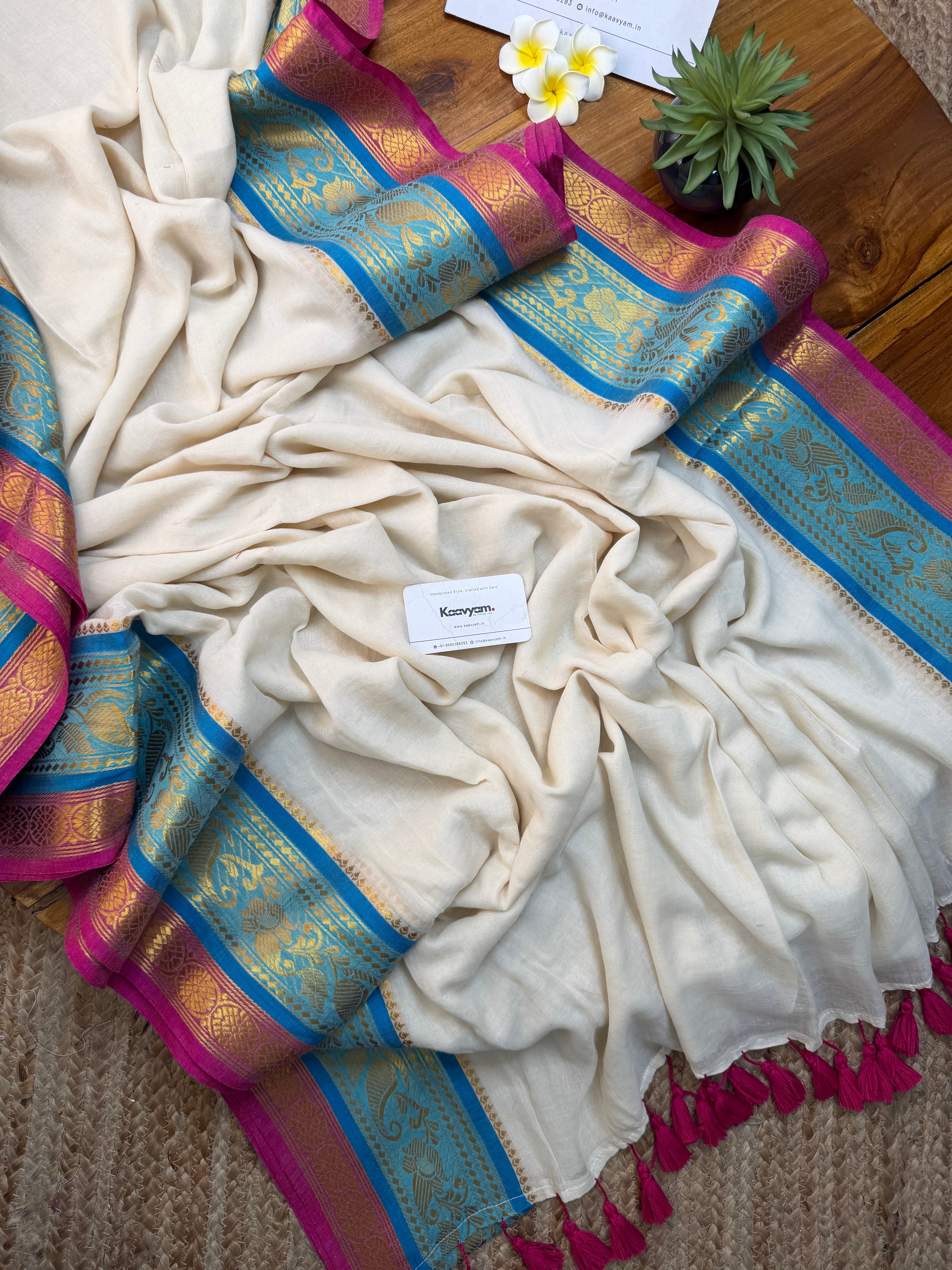Kala Kanchi Mul Cotton Saree