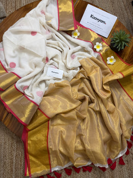 Pon Polka Kasav Saree