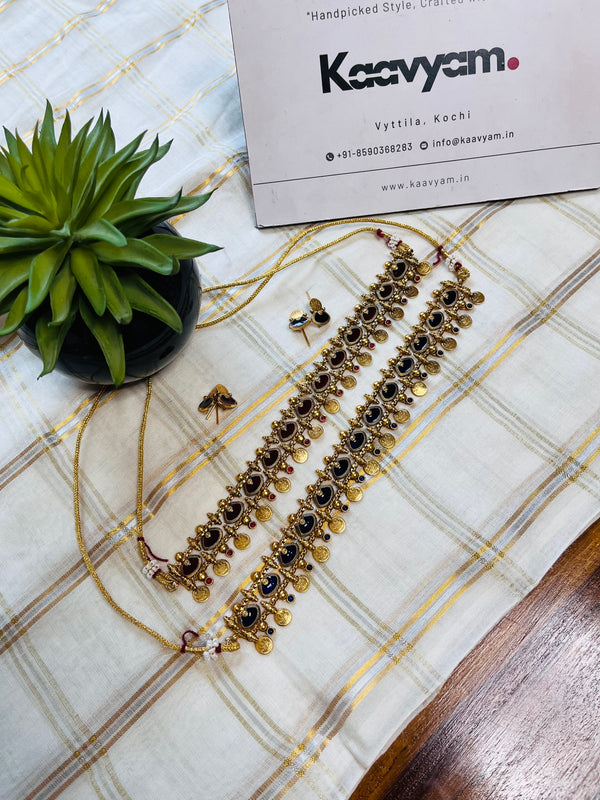 Enamel Fusion Palakka Choker